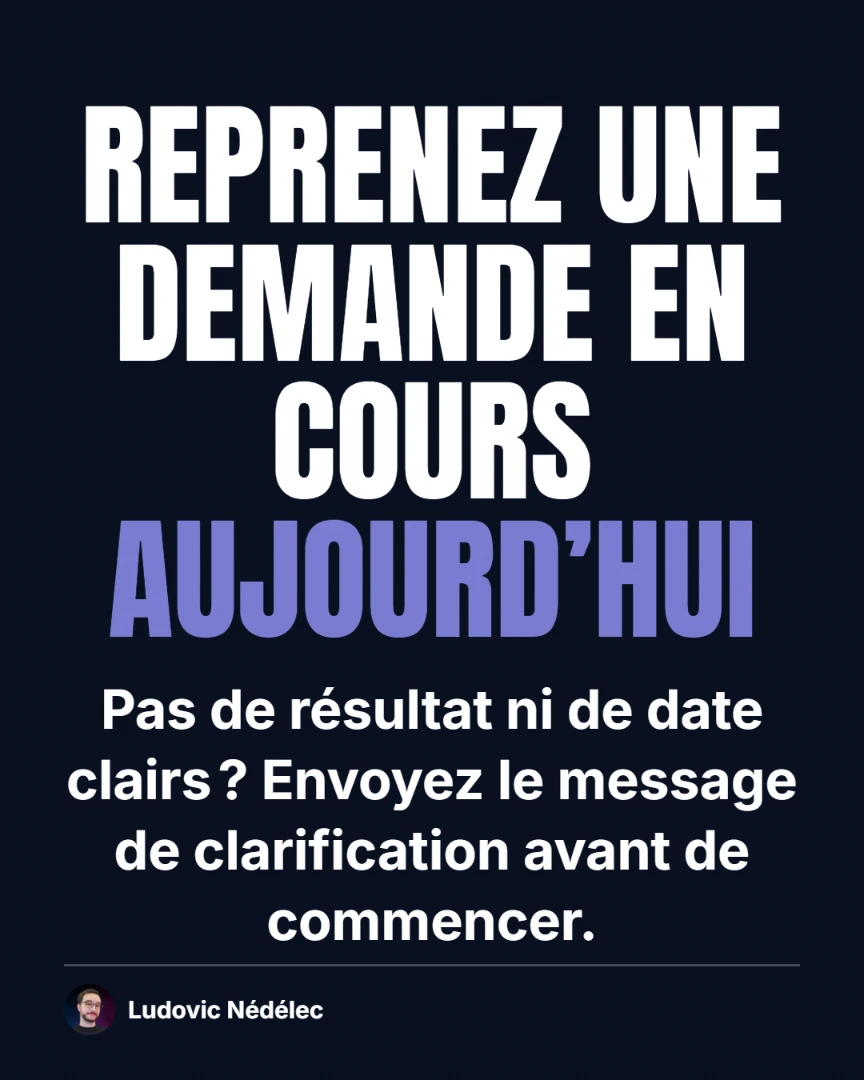 Page 6 : Reprenez une demande en cours aujourd’hui.
